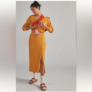 Daily Practice by Anthropologie Barre Midi Dress, Size XS